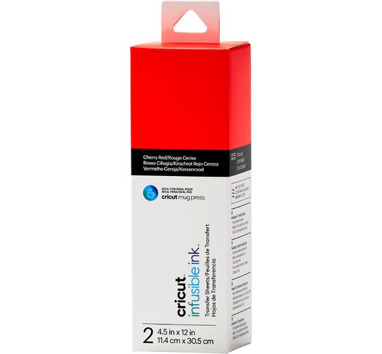 Feuilles de transfert unies Cricut « Infusible Ink », 11,4 x 30,5 cm