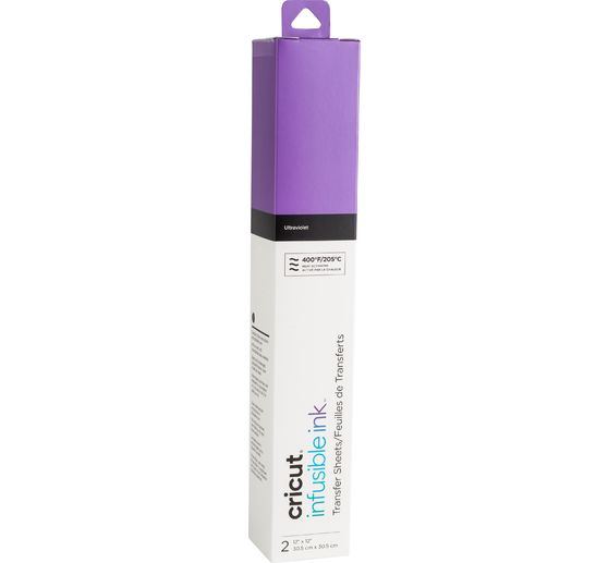 Feuilles de transfert unies Cricut « Infusible Ink », 30,5 x 30,5 cm