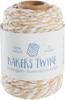 Cotton cord, 2 mm, roll of 25 m