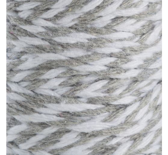 Cotton cord, 2 mm, roll of 25 m