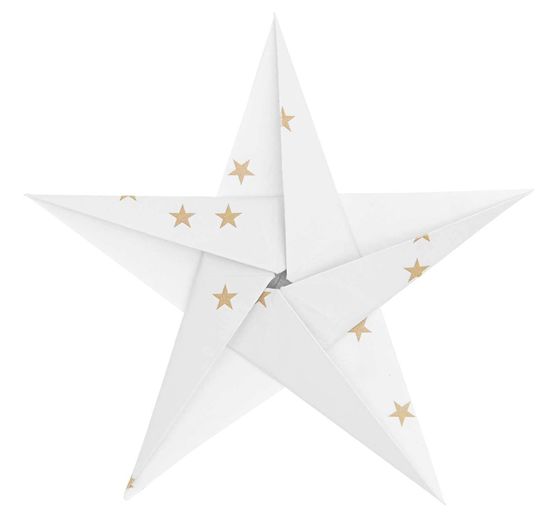 Feuilles de pliage « Étoiles d'or » 