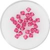 Glass cut glitter beads, 4 mm