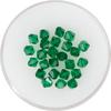 Glass cut glitter beads, 4 mm