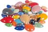 Galets de mosaïque en verre « Diamond », assortiment multicolore, env. 180 g