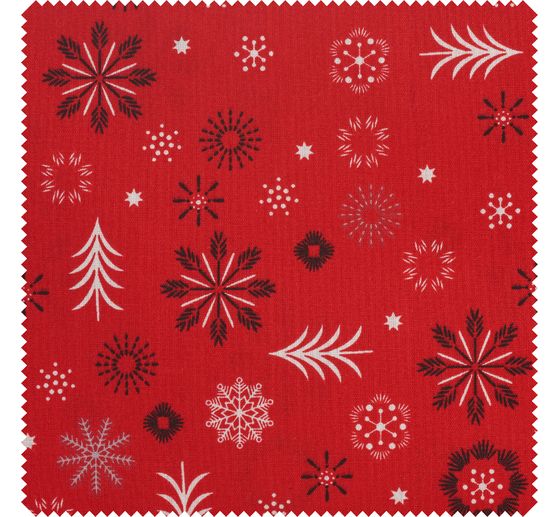 Tissu coton au mètre « Période de Noël » 