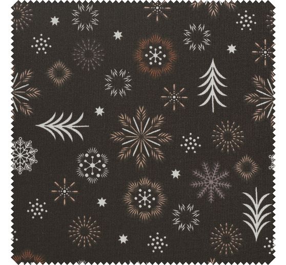 Tissu coton au mètre « Période de Noël » 