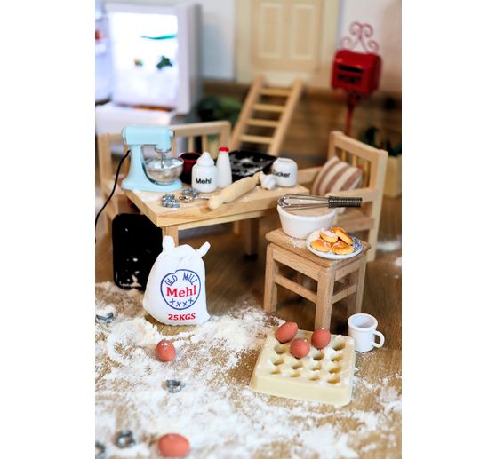 Secret Santa set "Table, bench & chair"