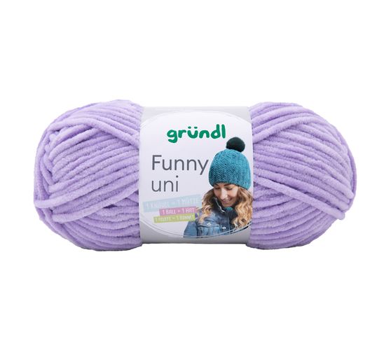 Laine « Funny Uni », 100 g, env. 120 m