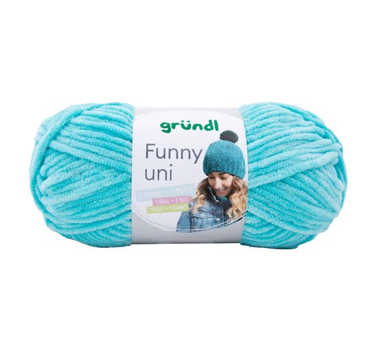 Laine « Funny Uni », 100 g, env. 120 m