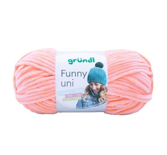 Laine « Funny Uni », 100 g, env. 120 m