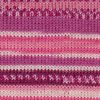 Laine Gründl Hot Socks « Manerba » Rose/Bordeaux/Flamingo/Naturel