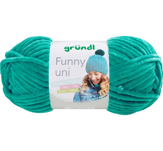 Laine « Funny Uni », 100 g, env. 120 m