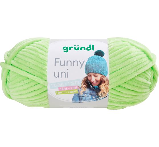 Laine « Funny Uni », 100 g, env. 120 m