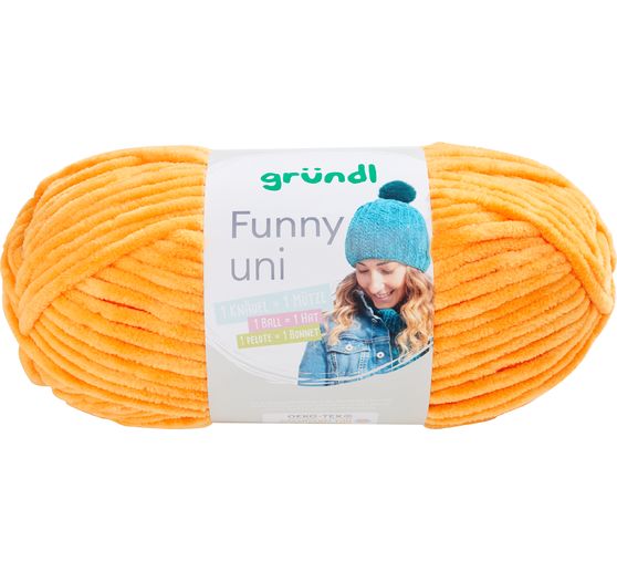 Laine « Funny Uni », 100 g, env. 120 m