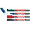 Marqueurs pour tableaux blancs edding 361 « Pointe ogive », 1 mm Set de 4