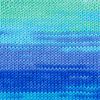Fil Gründl « Cotton Quick Batik » Bleu clair/Violet/Vert pomme