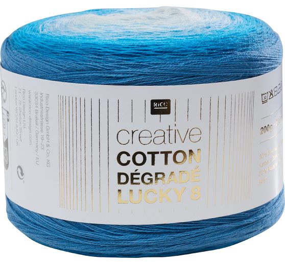 Fil Rico Design Creative « Cotton Dégradé Lucky8 »