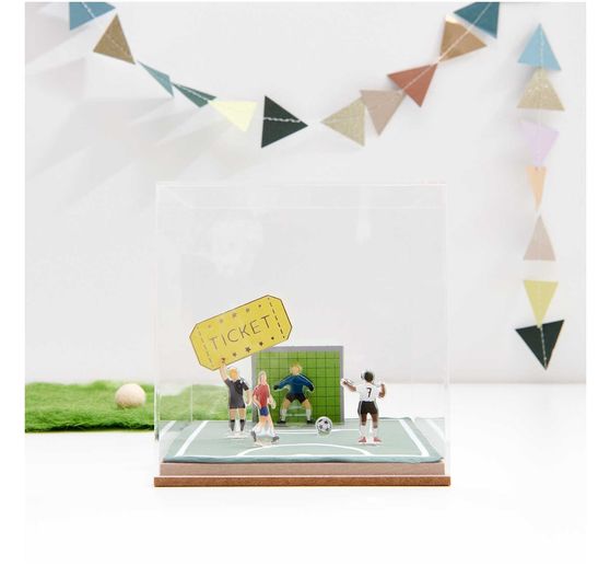 Cloche en acrylique Rico Design « Cube »
