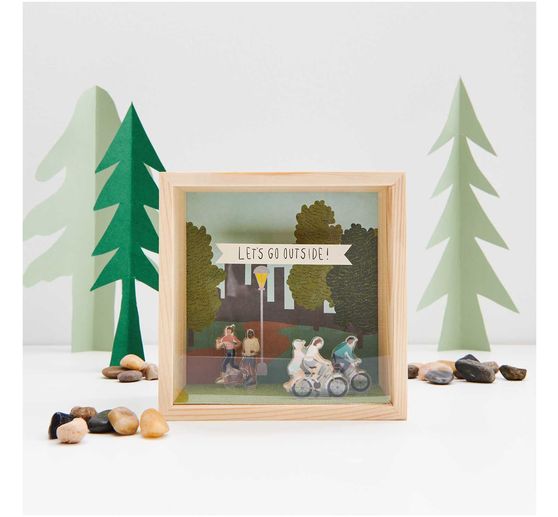 Rico Design Object box with 2 acrylic panes