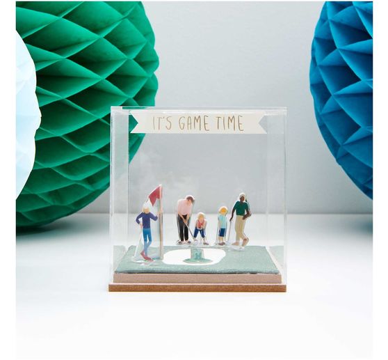 Cloche en acrylique Rico Design « Cube »