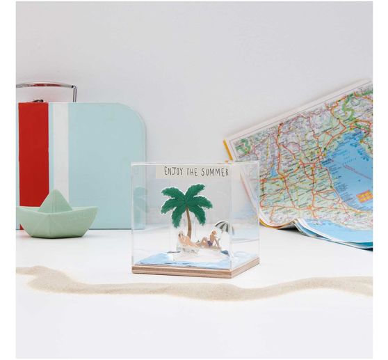 Cloche en acrylique Rico Design « Cube »