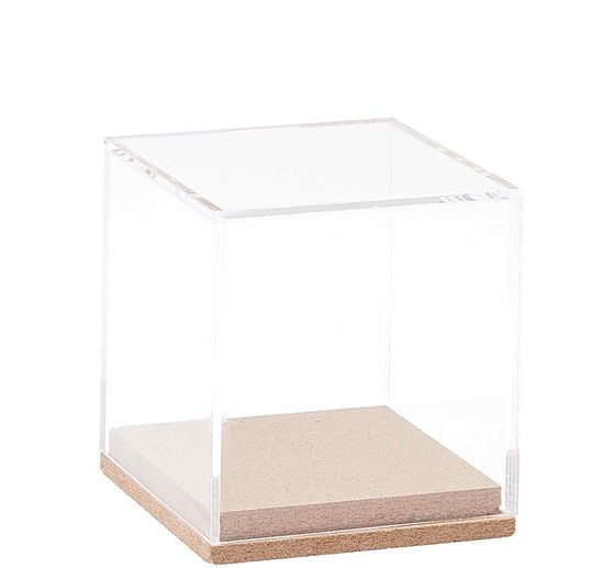 Cloche en acrylique Rico Design « Cube »