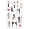 Stickers gel Rico Design « Figurico » Mariage « Classique »