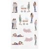 Stickers gel Rico Design « Figurico » Hello Baby