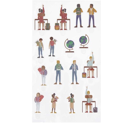 Stickers gel Rico Design « Figurico »