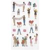 Stickers gel Rico Design « Figurico » Anniversaire