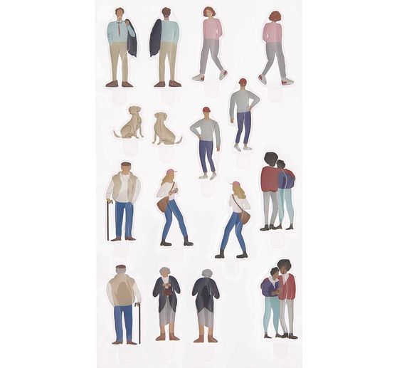 Stickers gel Rico Design « Figurico »