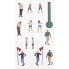 Stickers gel Rico Design « Figurico » Golf