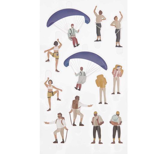 Stickers gel Rico Design « Figurico »