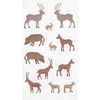 Stickers gel Rico Design « Figurico » Animaux de la forêt