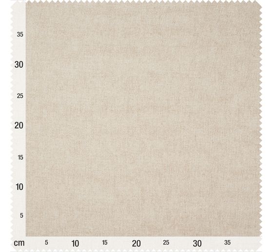 Tissu aspect lin au mètre « Uni »