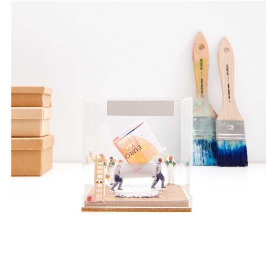 Cloche en acrylique Rico Design « Cube »