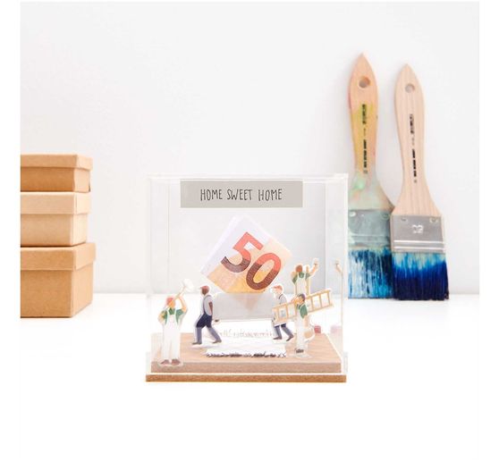 Cloche en acrylique Rico Design « Cube »