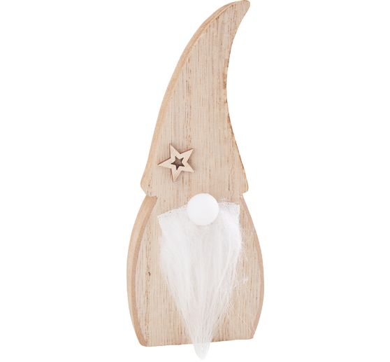 Lutin en bois à nez LED VBS