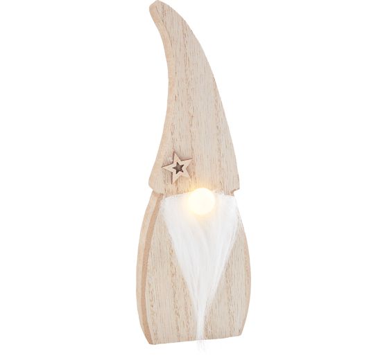 Lutin en bois à nez LED VBS