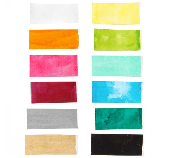 Peintures aquarelle ART Essential « 12 couleurs »