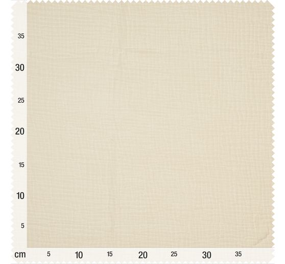 Tissu mousseline en coton au mètre « Uni »