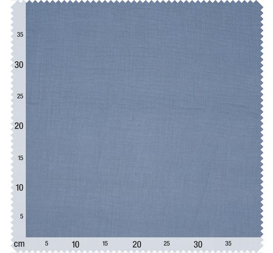 Tissu mousseline en coton au mètre « Uni »