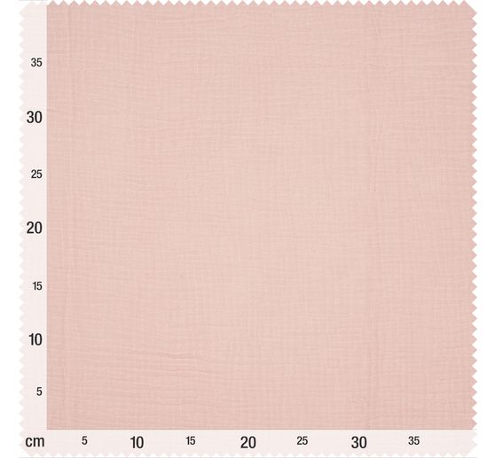 Tissu mousseline en coton au mètre « Uni »