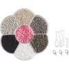 Set de perles « Rocailles » Argent