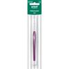 Crochet métal manche plastique Gründl