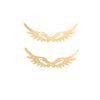 Angel wings "Angelo", 7,8 cm Gold coloured