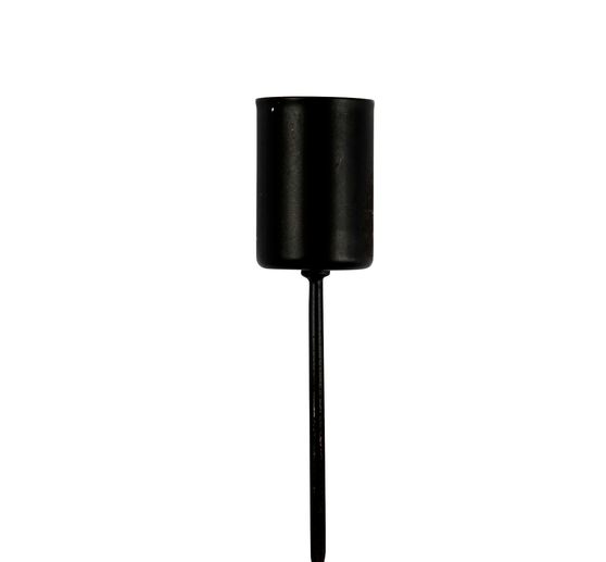 Candle holder with skewer for stick candles, 4 pieces