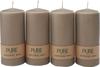 Bougies cylindriques « Pure Natural Wax », Ø 6 x 13 cm