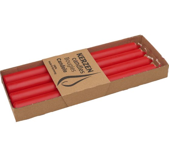 Bougies droites, Ø 2,2 x 25 cm