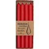 Bougies droites, Ø 2,2 x 25 cm Rubis